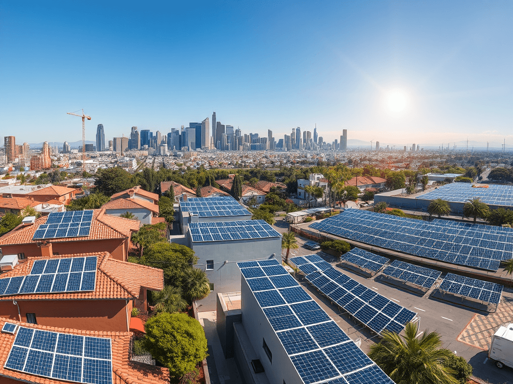 Solar Installation in Los Angeles, California